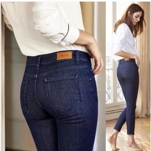 NWOT Sezane slim parfait 7/8 jeans
